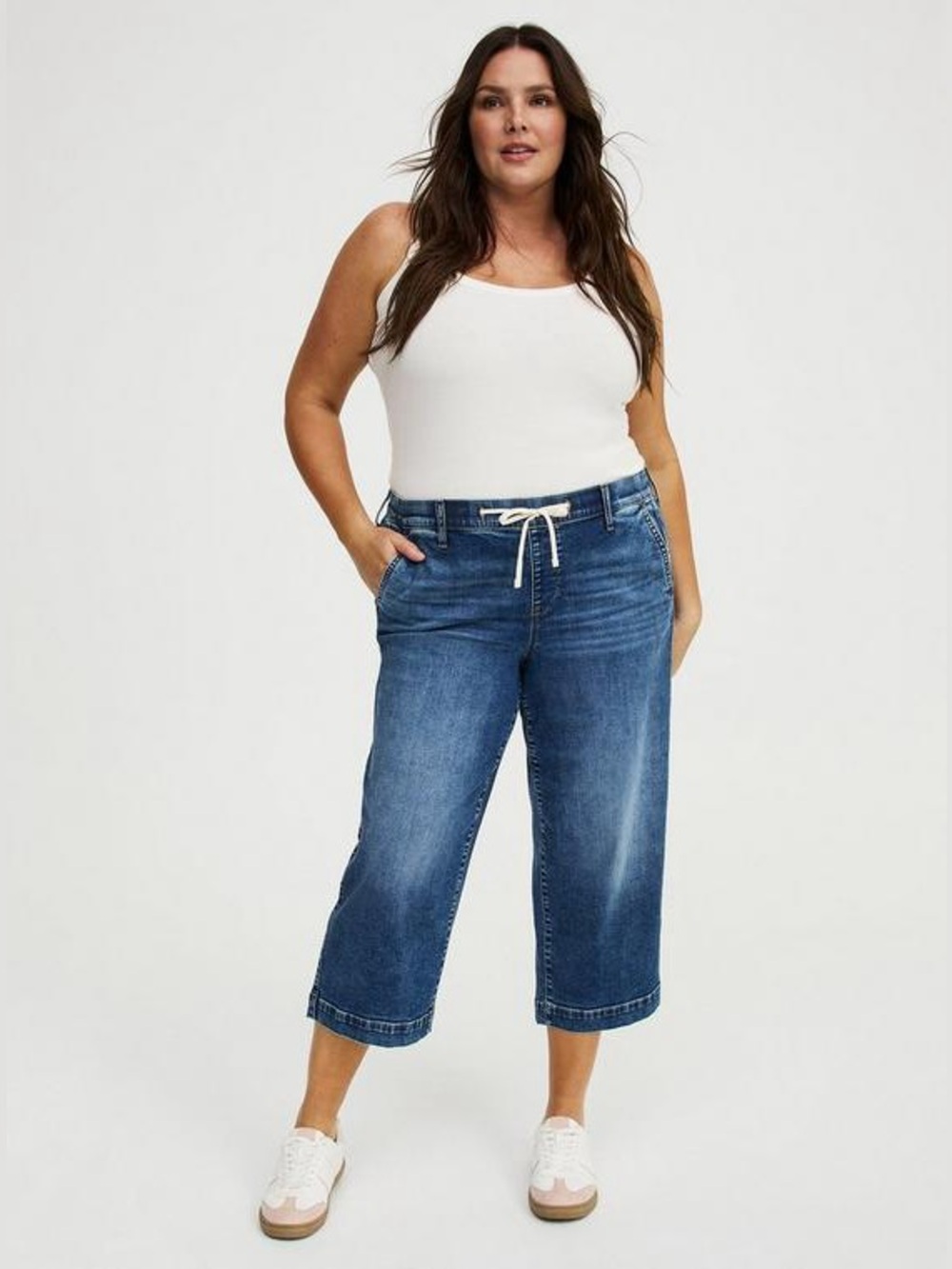 Torrid Weekend Mid-Rise Wide-Leg crop Jean 5X